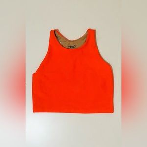 Old navy active top neon orange